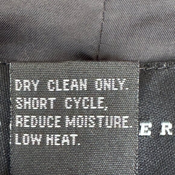 Doncaster Collection Black Tweed Fluffy Fringe Formal  Suit Jacket Plus Size 18W - Picture 12 of 15